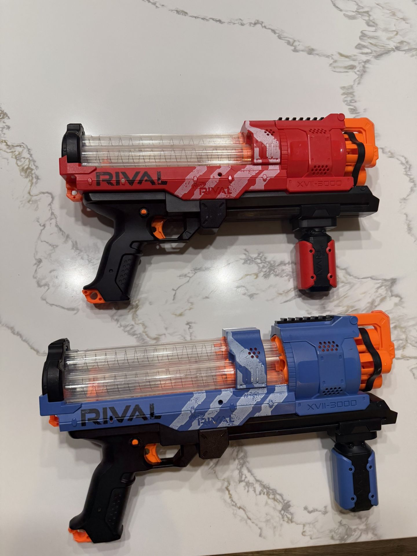 2 Nerf Rival Guns