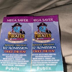 2 South Florida Fair Tickets 