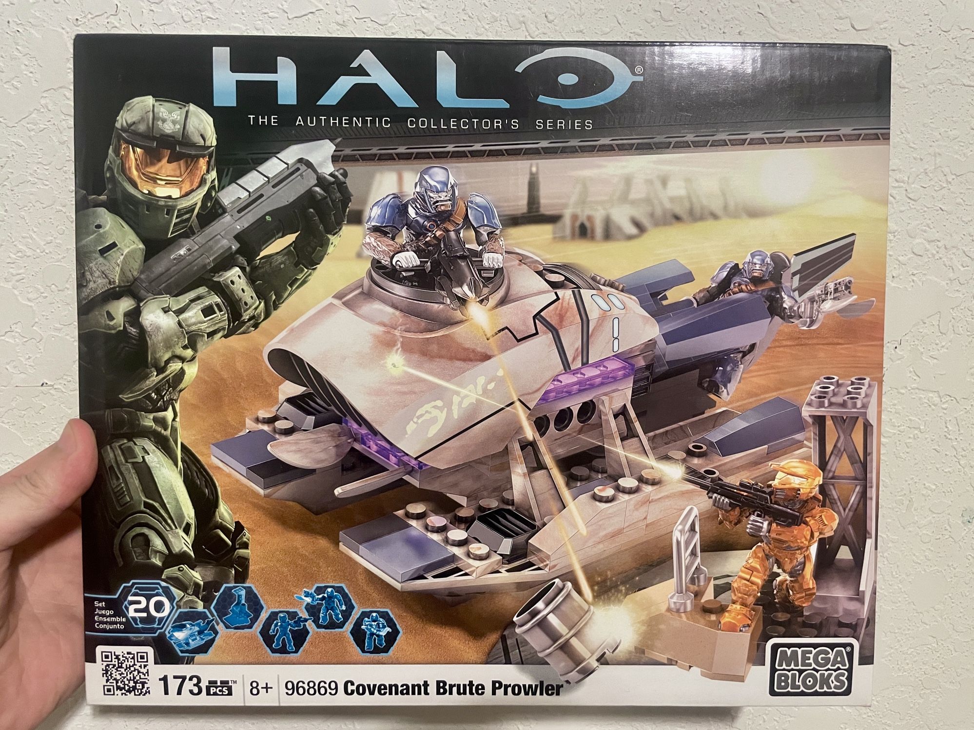 MEGA BLOKS HALO Covenant Brute Prowler Set #96869 - RARE - Retired - Factory Sealed!