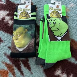 shrek socks