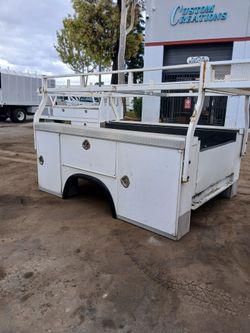 8 foot utility bed with installation included in price