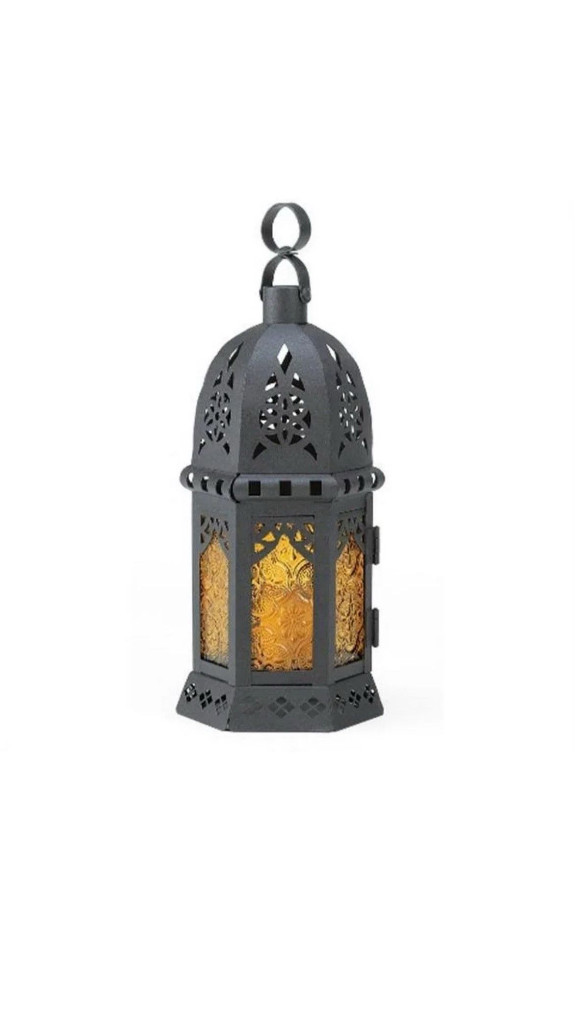 Moroccan Lamp Lantern Decorative Candle Holder for Indoor Outdoor Home Decor