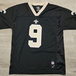 New Orleans Saints Official NFL Youth Lrg Brees Mesh Jersey 