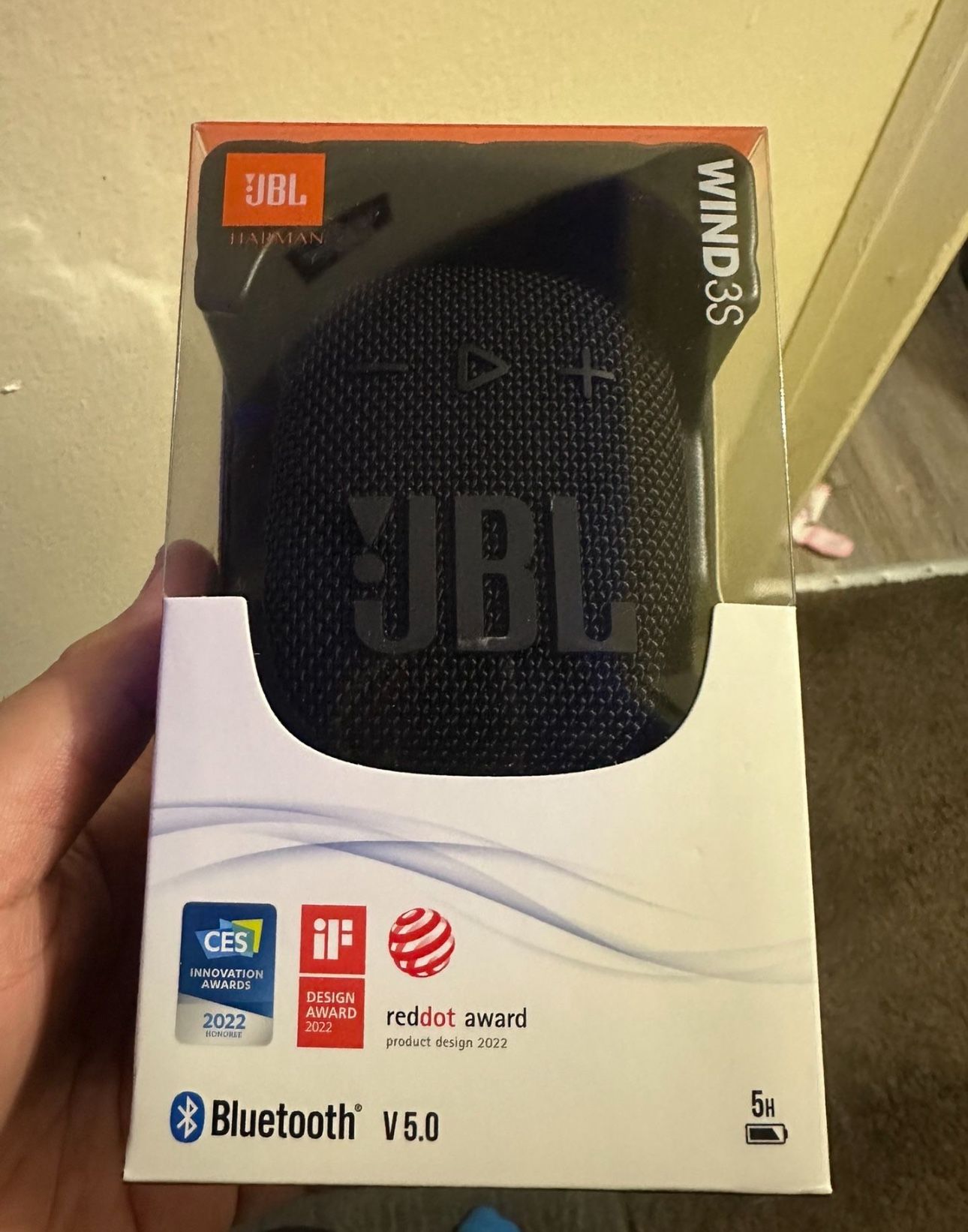 JBL WindS Slim Handlebar Bluetooth Speaker