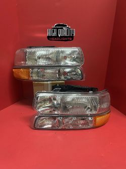 Chevy Silverado 1999-2002  Chevy Tahoe 00-2006 headlights