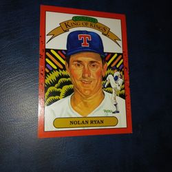 NOLAN RYAN  KING OF KINGS ERROR CARD!