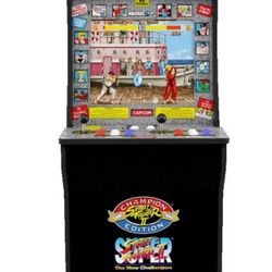 Arcade1UP Street Fighter 2 Arcade Machine, 4 ft
