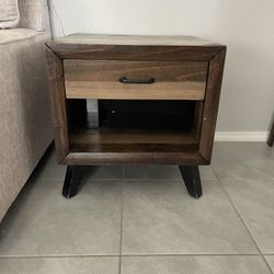 Wooden Living Room Side Tables 