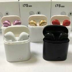 i7S Wireless Bluetooth Headphone Earbuds For iPhone,Android,LG,LAPTOP With Charging BOX UNIVERSAL 5 🔥🔥 HOT 🔥DIFFERENT🔥COLORS 🔥🔥🔥