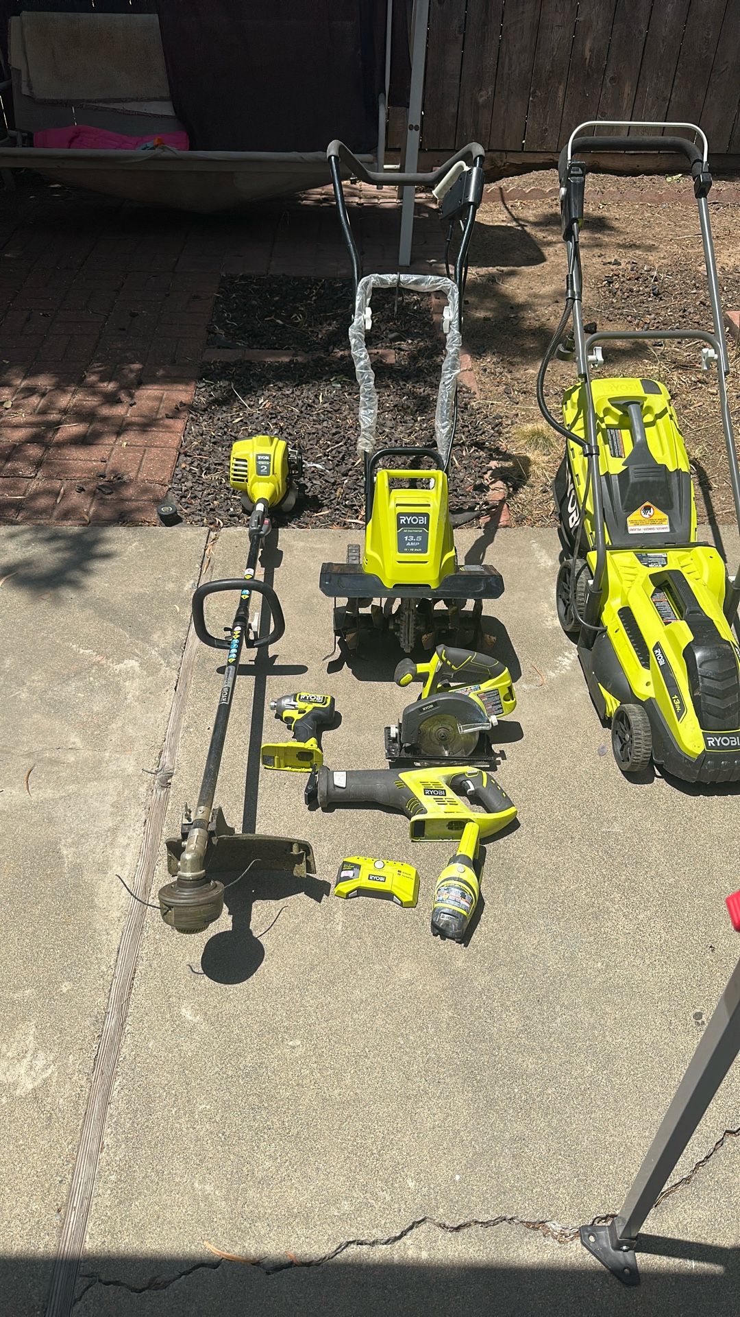 Ryobi Summer Set Up