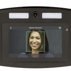 uAttend Touch-Free Voice Control and Facial Recognition Time Clock System for Employees and Small Businesses (DR2000)