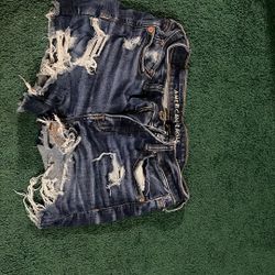 American Eagle Dark Wash Shorts Size 2