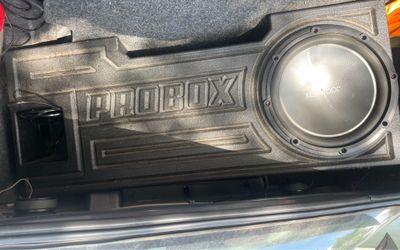 Kenwood speaker with Probox