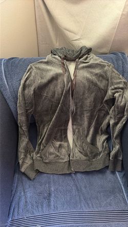 2-Piece Motherhood Maternity Grey Hoodie & Pants Lounge Set