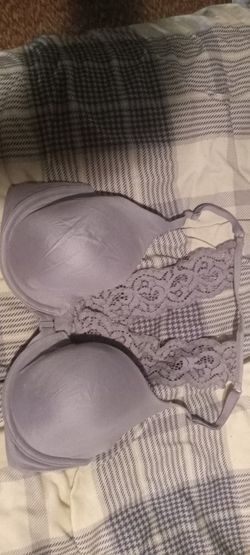 Victoria Secret Body By Victoria 32D Gray Racerback Perfect Coverage Bra