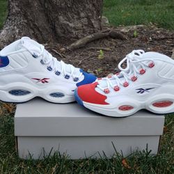 Brand New Reebok Question Mid “Double Cross (Allen Iverson) Kids Size 6.5y