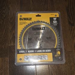 DEWALT DWAM1052 BLADE 10" 52 TEETH METAL CUTTING SAW BLADES STEEL CUTTING