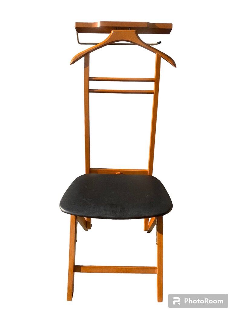 Vintage Fratelli Reguitti valet butler dressing chair by Ico Parisi