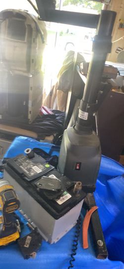 Wheelchair accessibility lifter . Electric scooter lifter