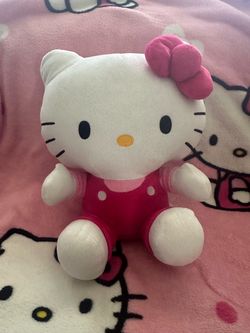 Hot Pink hello kitty plush