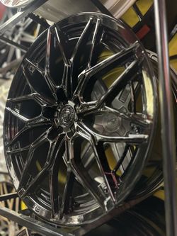 📣20” Gloss Black 5x120 Wheels 