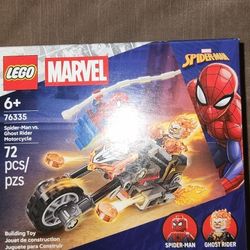 Lego Spiderman And Ghostrider Playset 