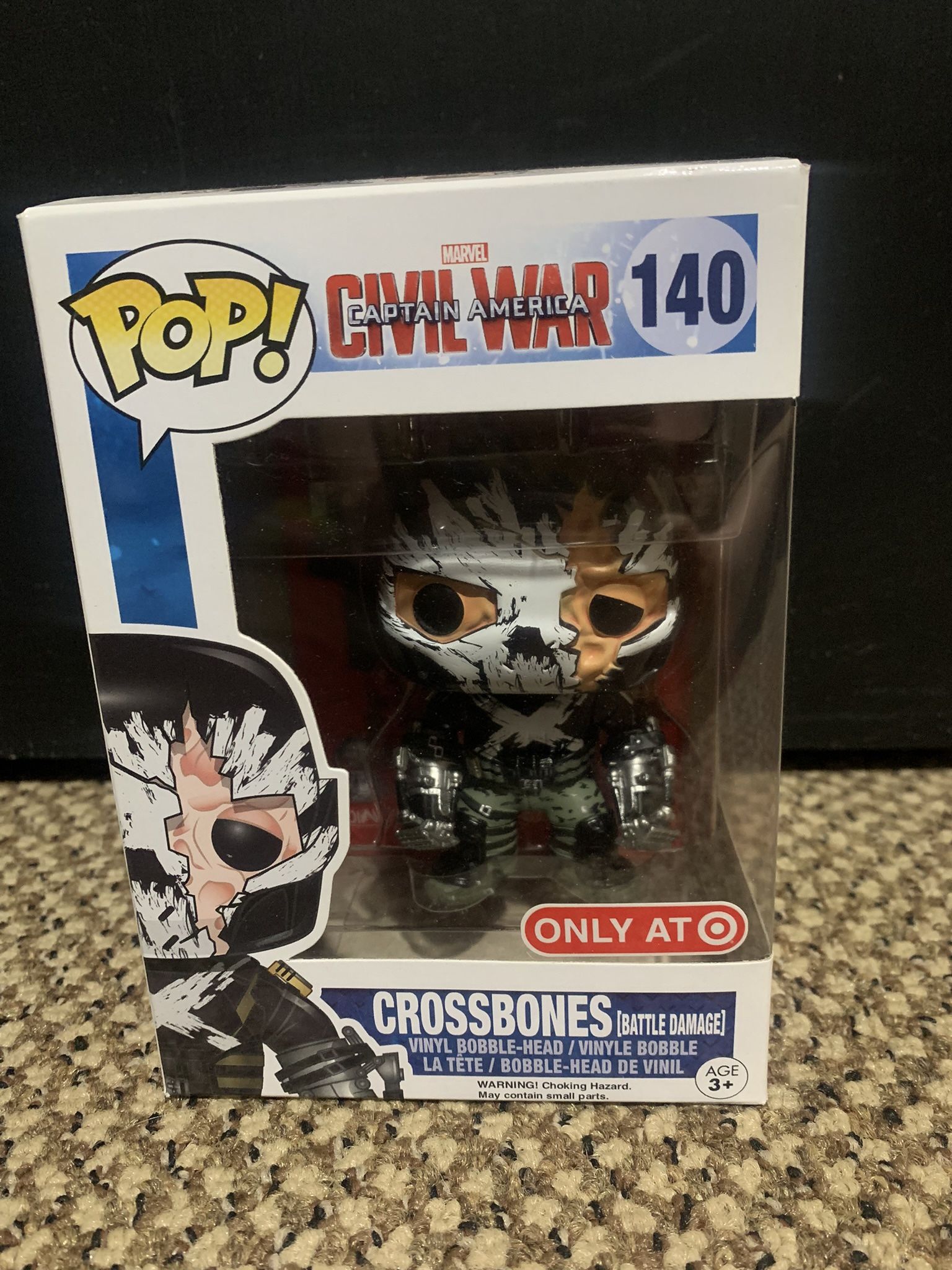 Funko Pop 140 Crossbones (Battle Damage)