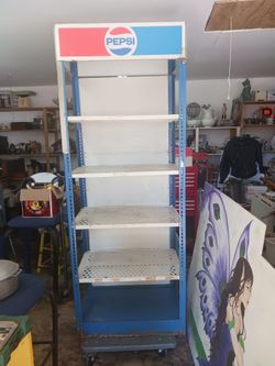 Pepsi shelf.