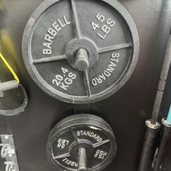 45 And 35 Pound Olympic Plates