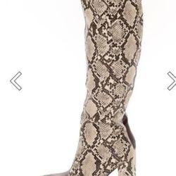 Snakeskin Boot