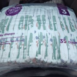 Parents Choice Size 3 Diapers 