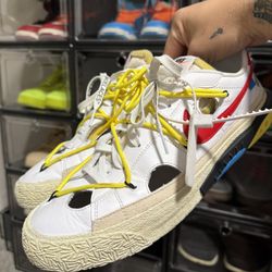 Off White Nike Blazer Low Size 12