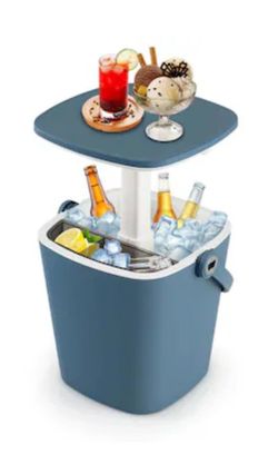15L / 4-Gallon Outdoor Cooler Table