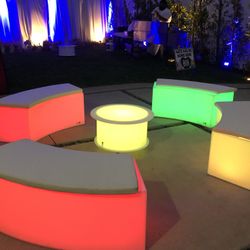 Led Bench For Your Party 