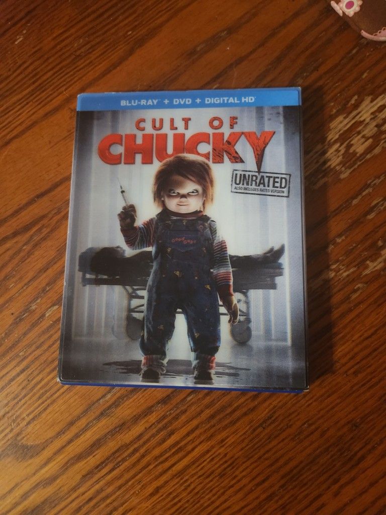 Cult of Chucky Blu-Ray + DVD combo pack
