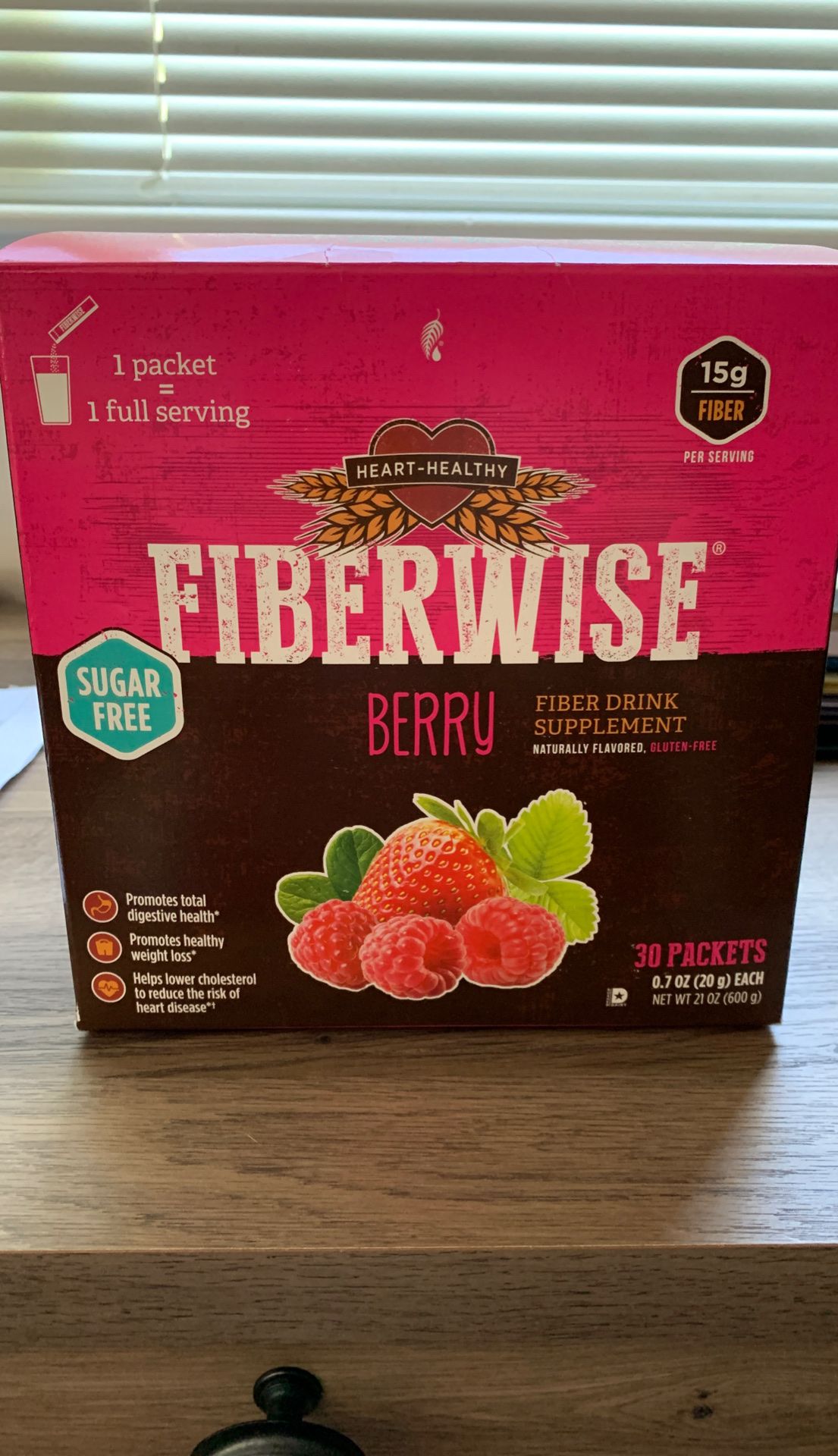 Fiberwise, Fiber Health Supplement, Melaleuca Berry Flavor