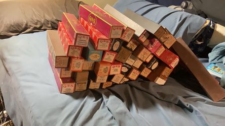 Box of piano rolls