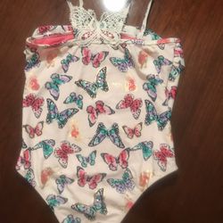 Traje De Baño De Niña Size:10 /12
