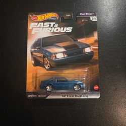 Hot Wheels Premium Fast & Ferious  92 Ford Mustang 