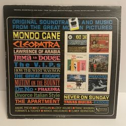 The original soundtrack and music from the great motion pictures record