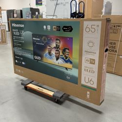 65 Inch Hisense ULED U65QF 4K HDR Smart TV 