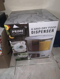 6 Grid Dry Food Dispenser new 