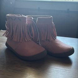 Pink Girl Boots