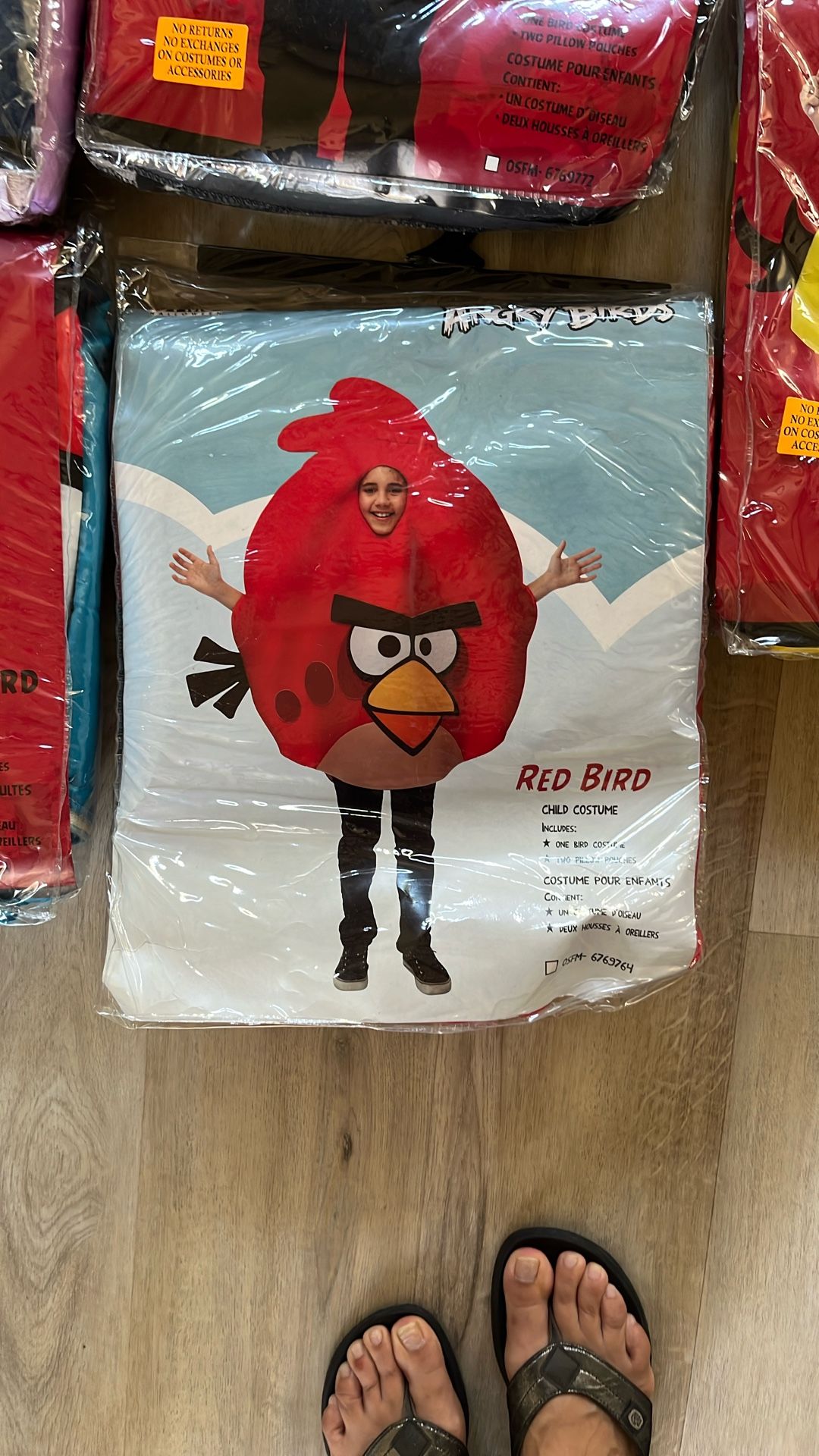 Halloween Angry bird Red Costumes -multiple