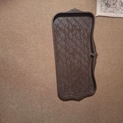 Brown Plastic Boot Tray