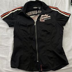 Harley Davison Zip up top