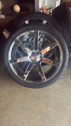 24” chrome Rims