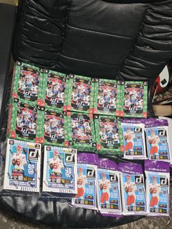 2025 Donruss Football Cards 9 Holiday Tin! 6 Jumbo Value Packs! 2 Blaster Box! New Sealed! DOWNTOWN?