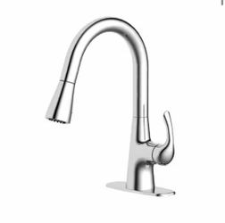 Glacier Bay Clare Single Handle Pull Down Faucet Stainless Steel