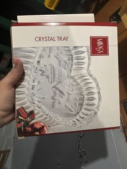 Mikasa Cristal Heart Tray